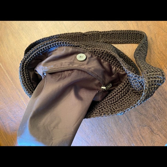 THE SAK Brown Crochet Shoulder Bag - Picture 3 of 4